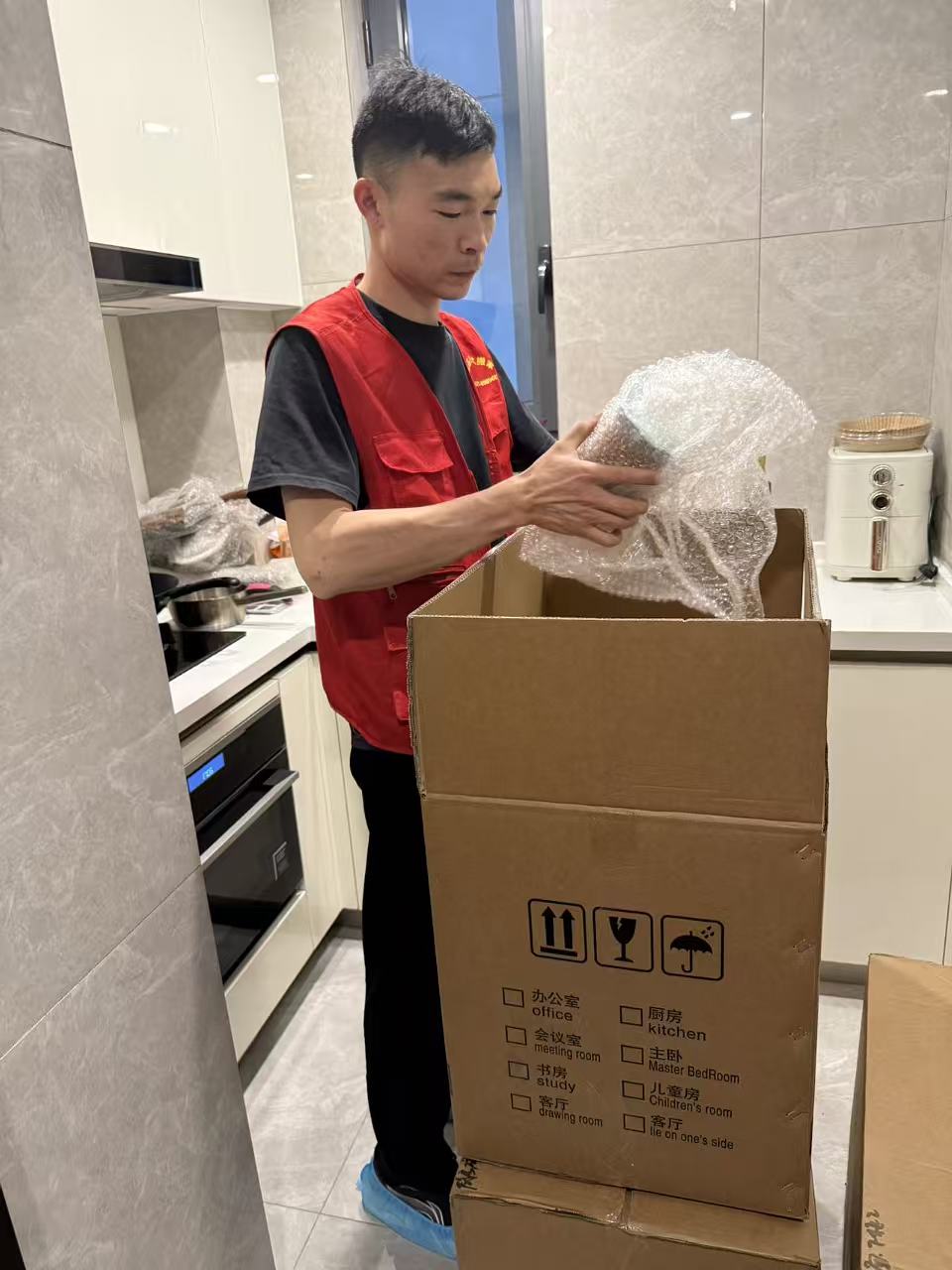 搬家现场